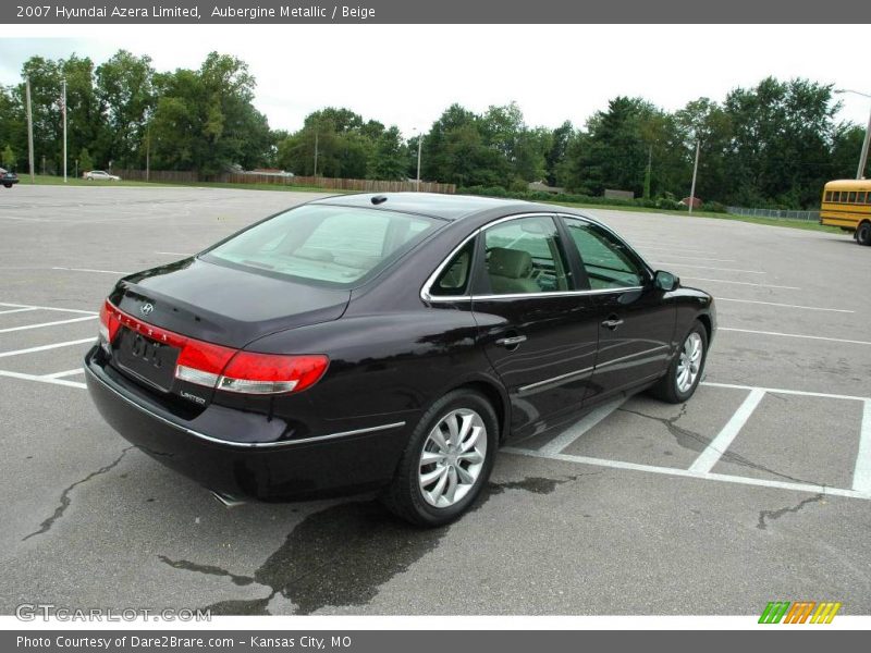 Aubergine Metallic / Beige 2007 Hyundai Azera Limited