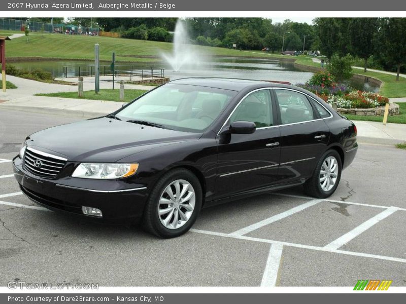 Aubergine Metallic / Beige 2007 Hyundai Azera Limited