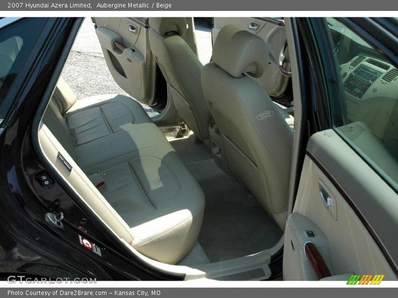 Aubergine Metallic / Beige 2007 Hyundai Azera Limited