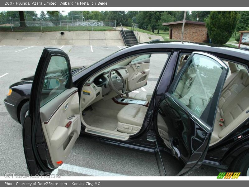 Aubergine Metallic / Beige 2007 Hyundai Azera Limited