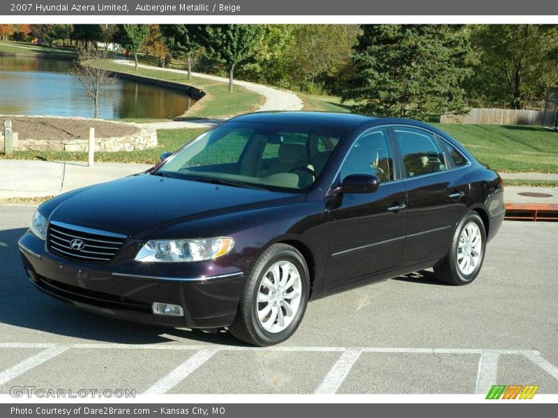 Aubergine Metallic / Beige 2007 Hyundai Azera Limited
