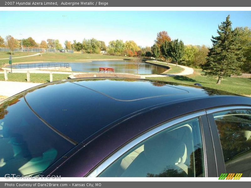 Aubergine Metallic / Beige 2007 Hyundai Azera Limited