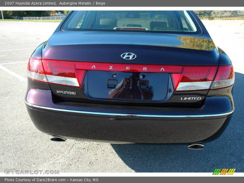 Aubergine Metallic / Beige 2007 Hyundai Azera Limited
