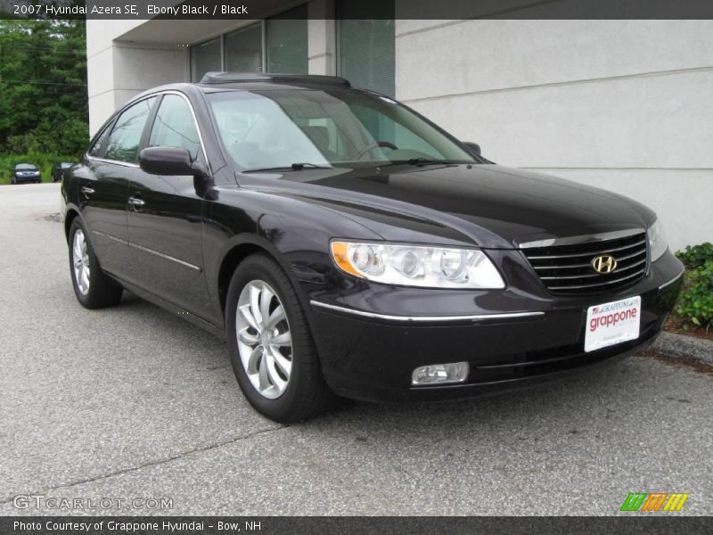 Ebony Black / Black 2007 Hyundai Azera SE