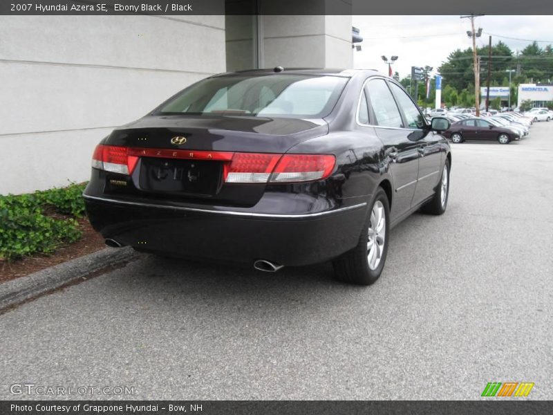 Ebony Black / Black 2007 Hyundai Azera SE