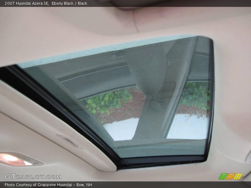 Ebony Black / Black 2007 Hyundai Azera SE