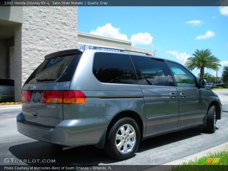 Satin Silver Metallic / Quartz Gray 2002 Honda Odyssey EX-L