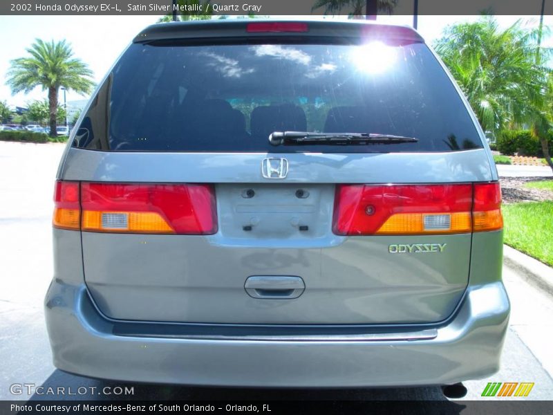 Satin Silver Metallic / Quartz Gray 2002 Honda Odyssey EX-L
