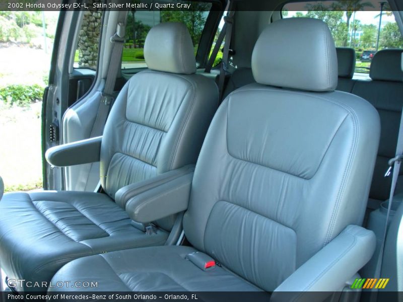 Satin Silver Metallic / Quartz Gray 2002 Honda Odyssey EX-L