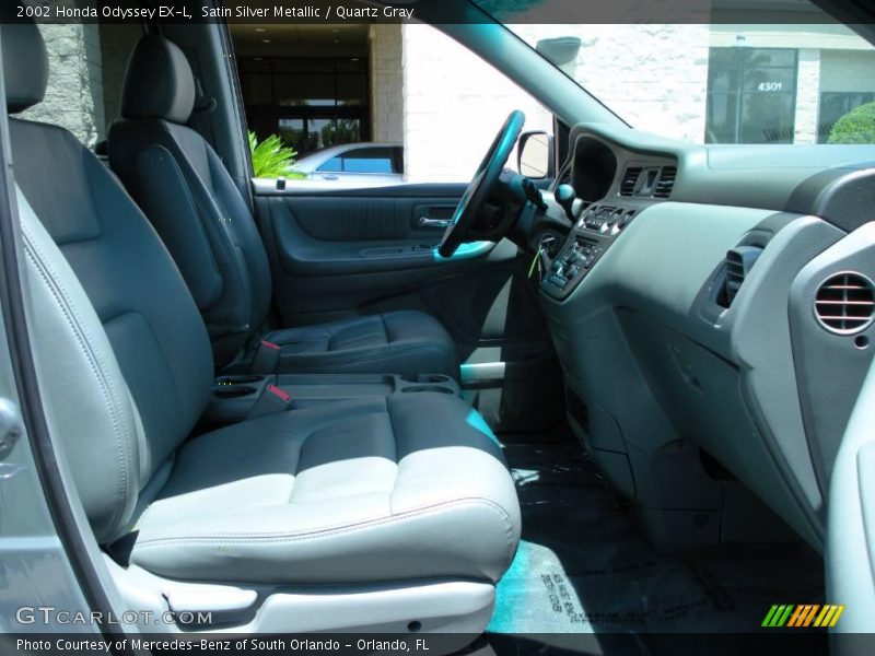 Satin Silver Metallic / Quartz Gray 2002 Honda Odyssey EX-L