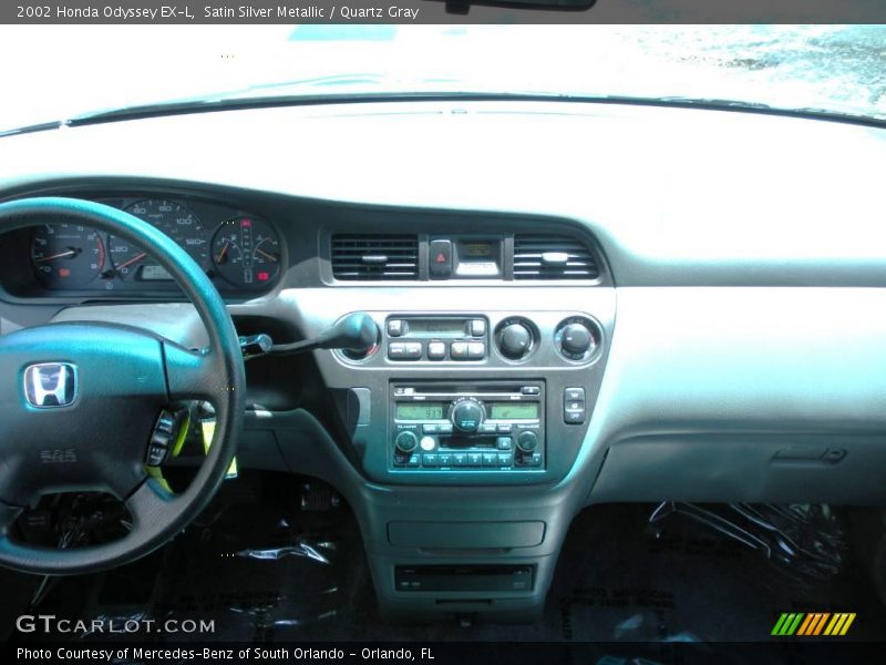 Satin Silver Metallic / Quartz Gray 2002 Honda Odyssey EX-L