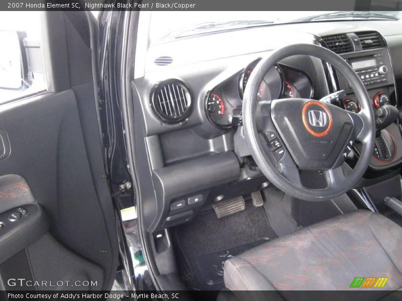 Nighthawk Black Pearl / Black/Copper 2007 Honda Element SC