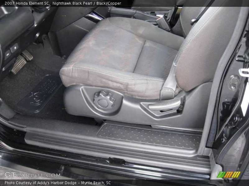 Nighthawk Black Pearl / Black/Copper 2007 Honda Element SC