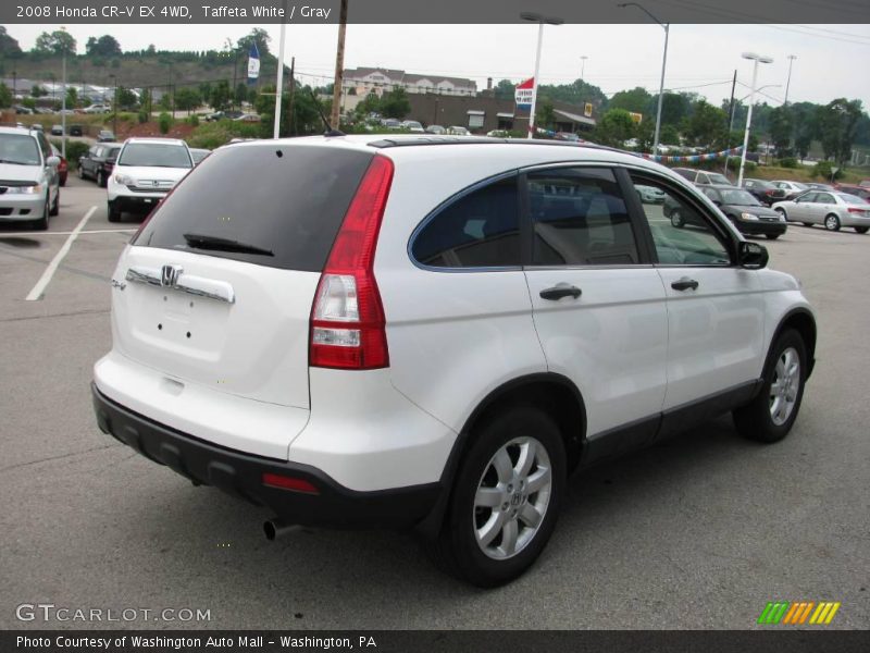Taffeta White / Gray 2008 Honda CR-V EX 4WD