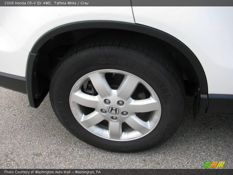 Taffeta White / Gray 2008 Honda CR-V EX 4WD