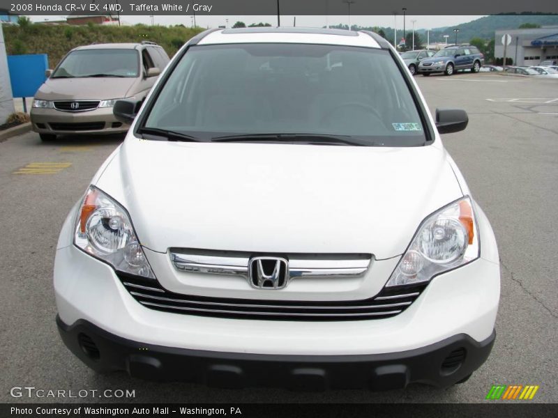 Taffeta White / Gray 2008 Honda CR-V EX 4WD