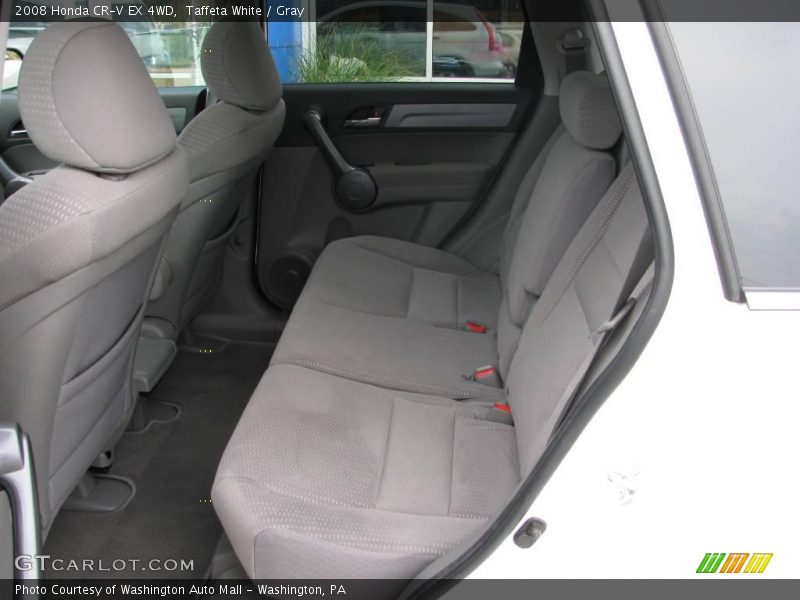 Taffeta White / Gray 2008 Honda CR-V EX 4WD