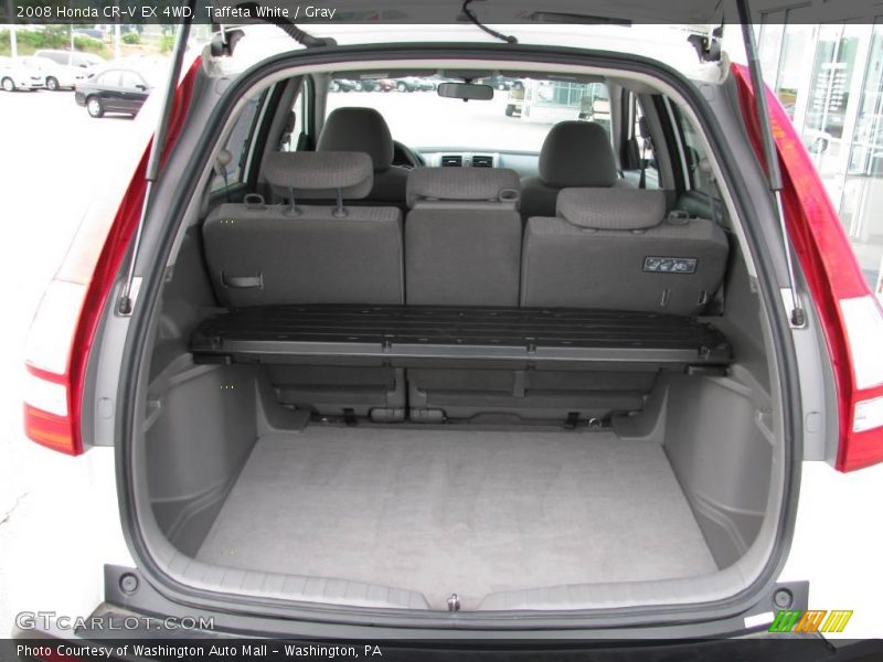 Taffeta White / Gray 2008 Honda CR-V EX 4WD