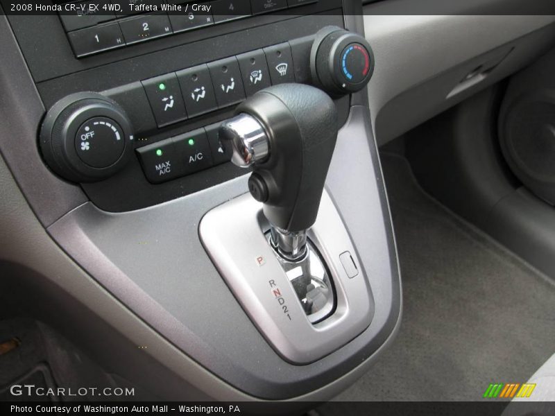 Taffeta White / Gray 2008 Honda CR-V EX 4WD