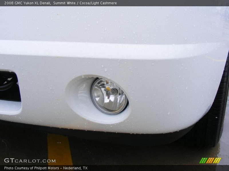 Summit White / Cocoa/Light Cashmere 2008 GMC Yukon XL Denali