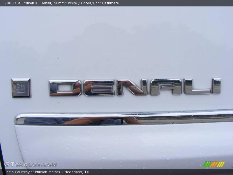 Summit White / Cocoa/Light Cashmere 2008 GMC Yukon XL Denali