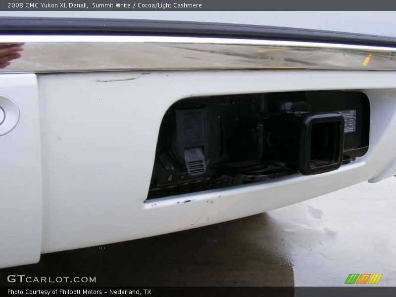 Summit White / Cocoa/Light Cashmere 2008 GMC Yukon XL Denali
