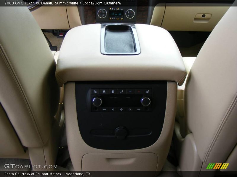 Summit White / Cocoa/Light Cashmere 2008 GMC Yukon XL Denali