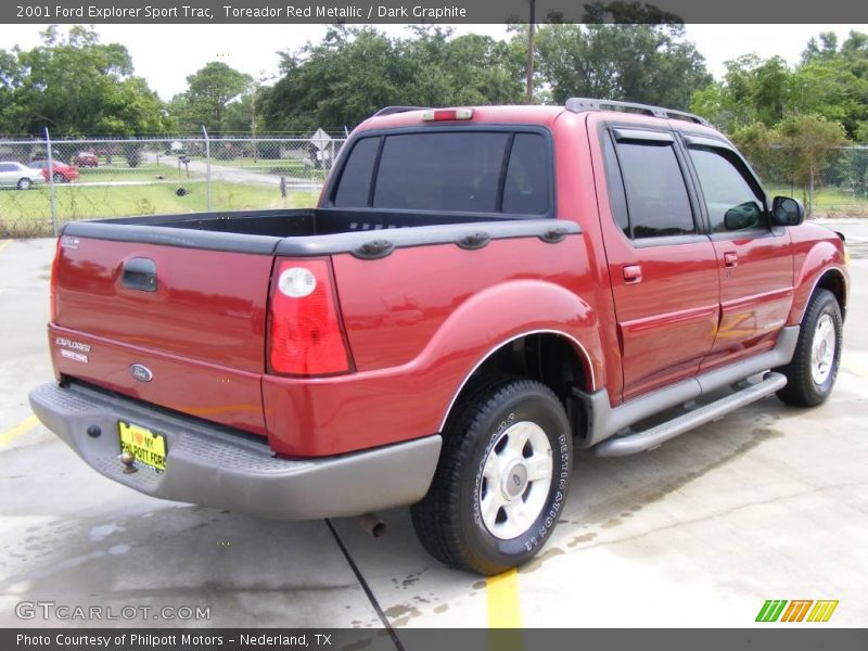 Toreador Red Metallic / Dark Graphite 2001 Ford Explorer Sport Trac