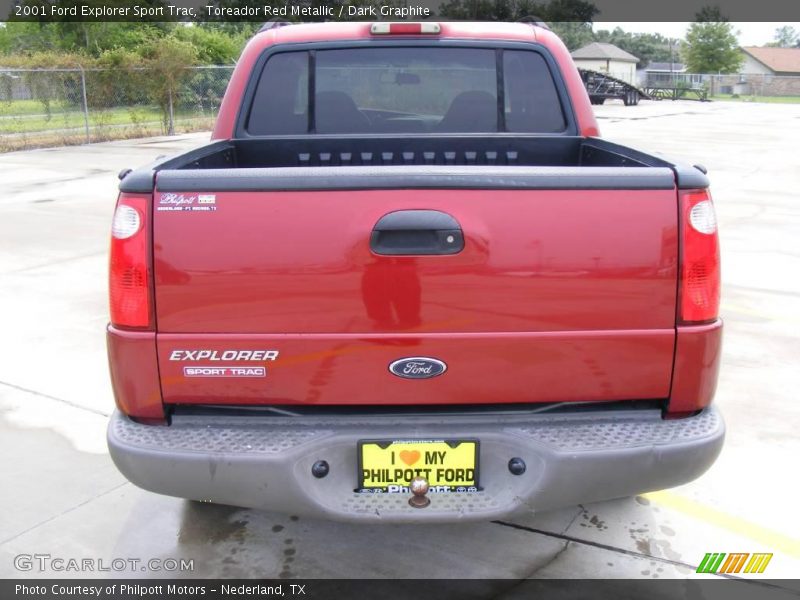 Toreador Red Metallic / Dark Graphite 2001 Ford Explorer Sport Trac