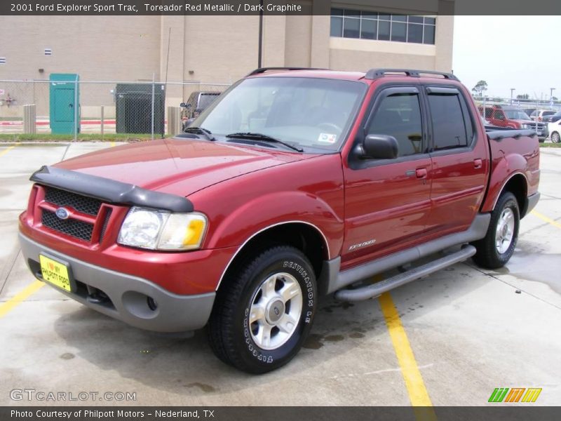 Toreador Red Metallic / Dark Graphite 2001 Ford Explorer Sport Trac