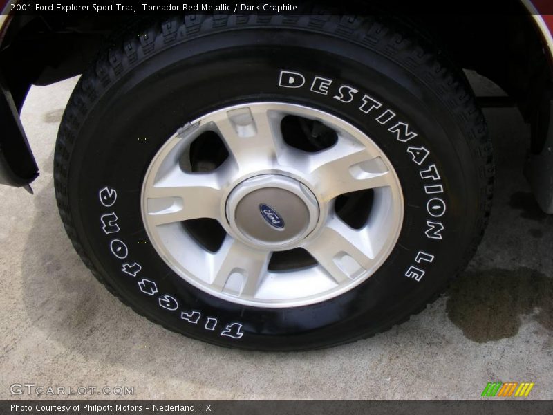 Toreador Red Metallic / Dark Graphite 2001 Ford Explorer Sport Trac