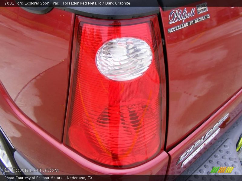 Toreador Red Metallic / Dark Graphite 2001 Ford Explorer Sport Trac