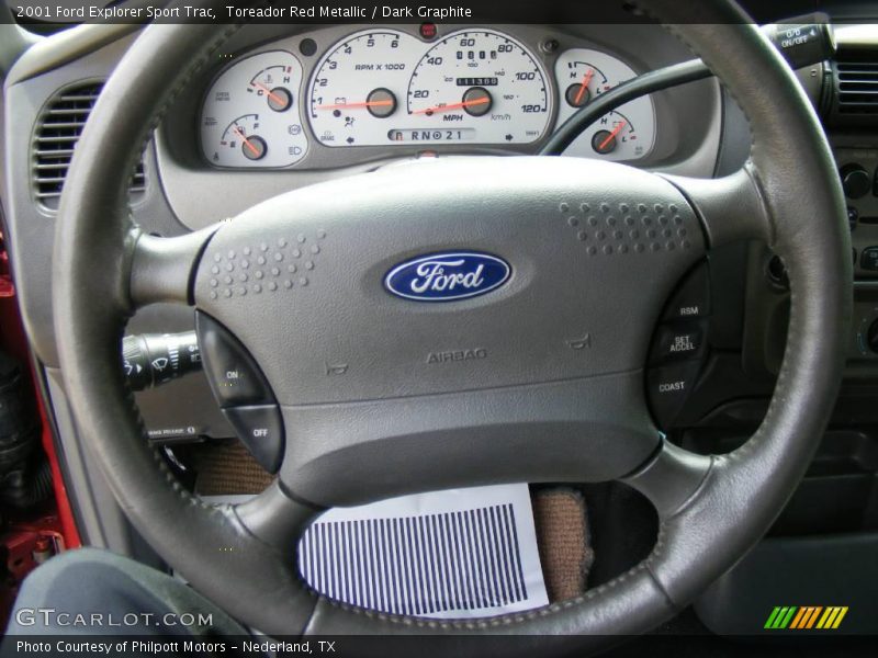 Toreador Red Metallic / Dark Graphite 2001 Ford Explorer Sport Trac
