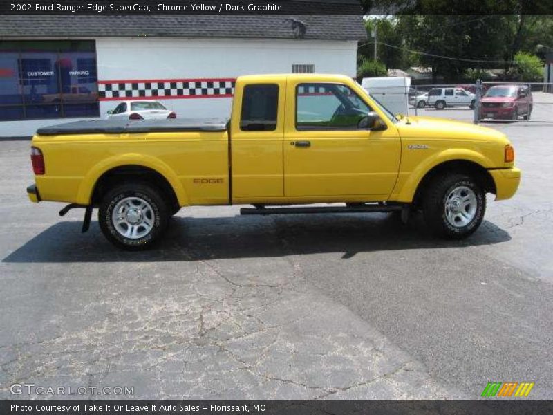 Chrome Yellow / Dark Graphite 2002 Ford Ranger Edge SuperCab