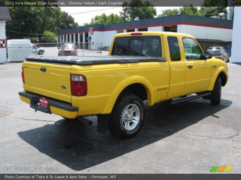Chrome Yellow / Dark Graphite 2002 Ford Ranger Edge SuperCab