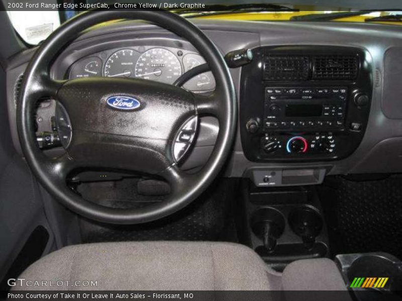 Chrome Yellow / Dark Graphite 2002 Ford Ranger Edge SuperCab
