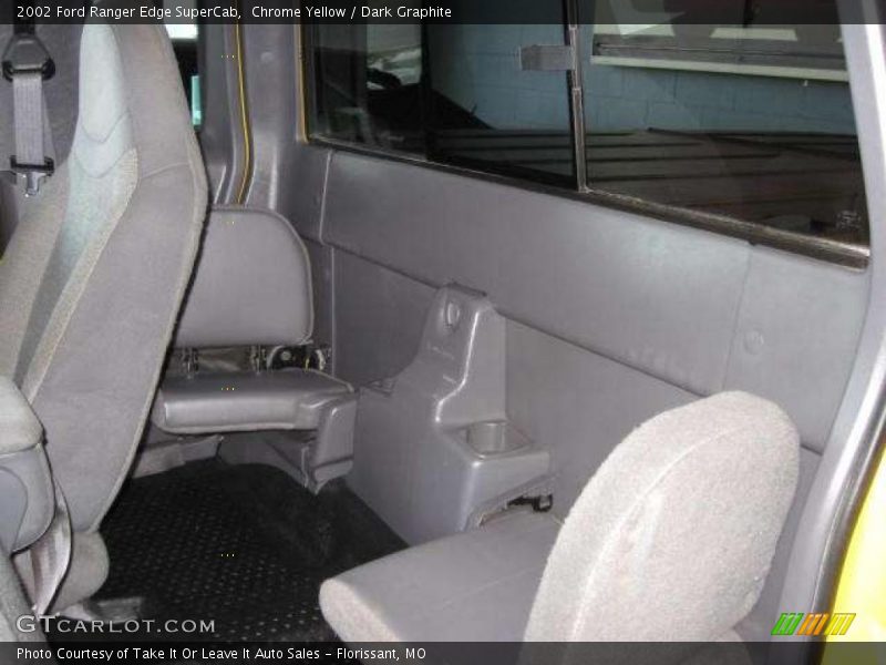 Chrome Yellow / Dark Graphite 2002 Ford Ranger Edge SuperCab
