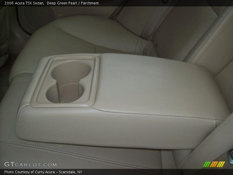 Deep Green Pearl / Parchment 2006 Acura TSX Sedan