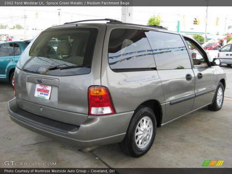 Spruce Green Metallic / Medium Parchment Beige 2002 Ford Windstar LX