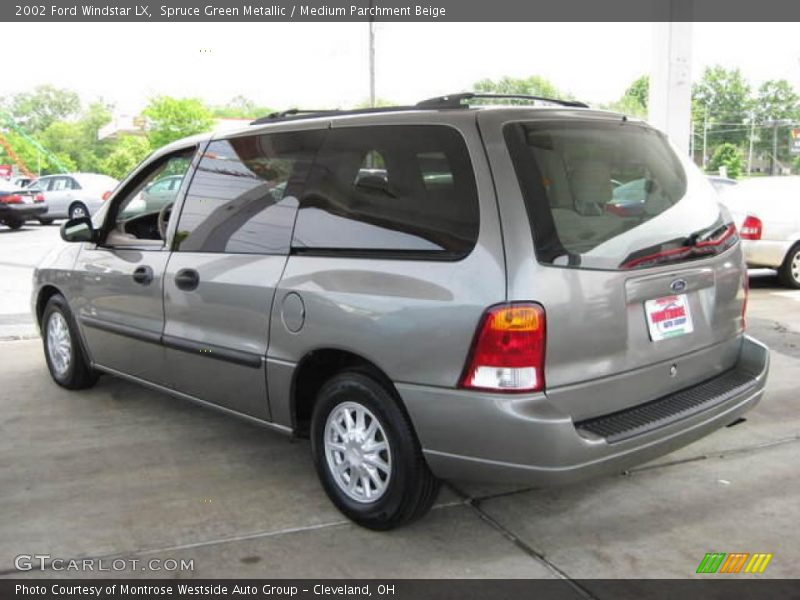 Spruce Green Metallic / Medium Parchment Beige 2002 Ford Windstar LX