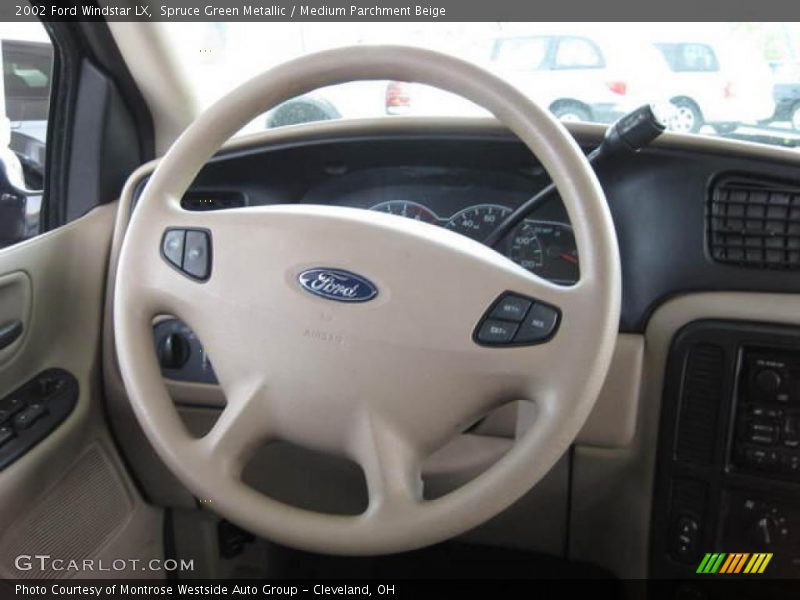 Spruce Green Metallic / Medium Parchment Beige 2002 Ford Windstar LX