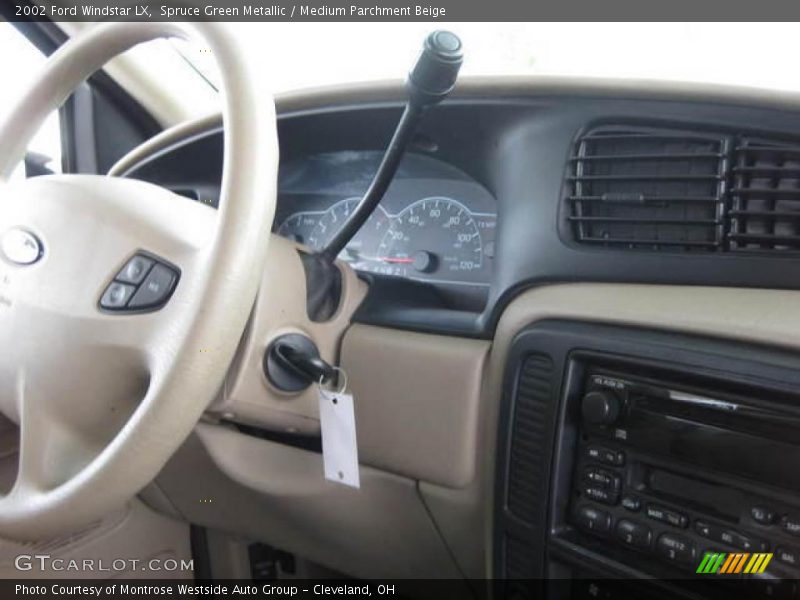 Spruce Green Metallic / Medium Parchment Beige 2002 Ford Windstar LX