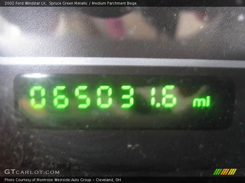 Spruce Green Metallic / Medium Parchment Beige 2002 Ford Windstar LX