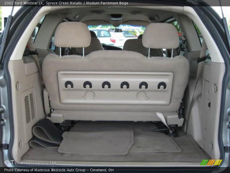 Spruce Green Metallic / Medium Parchment Beige 2002 Ford Windstar LX