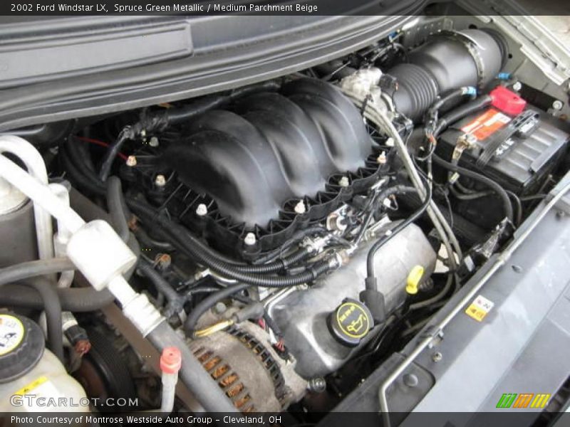 Spruce Green Metallic / Medium Parchment Beige 2002 Ford Windstar LX