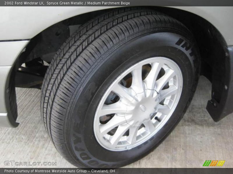 Spruce Green Metallic / Medium Parchment Beige 2002 Ford Windstar LX