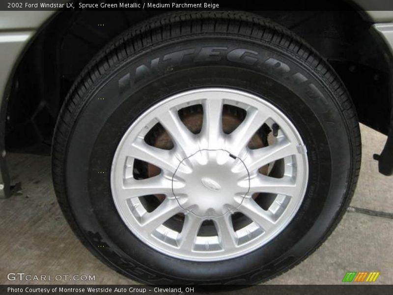 Spruce Green Metallic / Medium Parchment Beige 2002 Ford Windstar LX