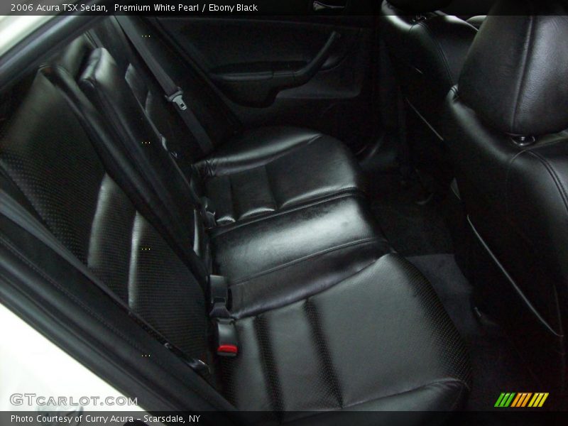 Premium White Pearl / Ebony Black 2006 Acura TSX Sedan