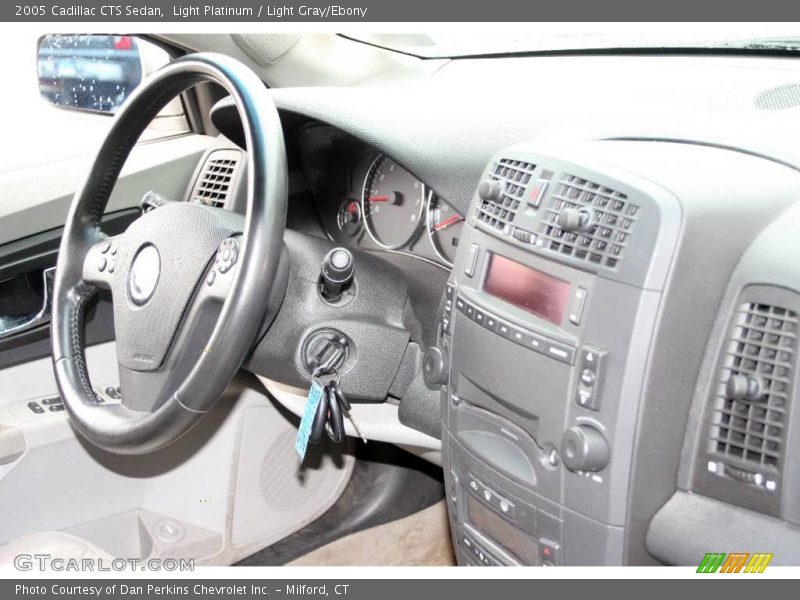 Light Platinum / Light Gray/Ebony 2005 Cadillac CTS Sedan