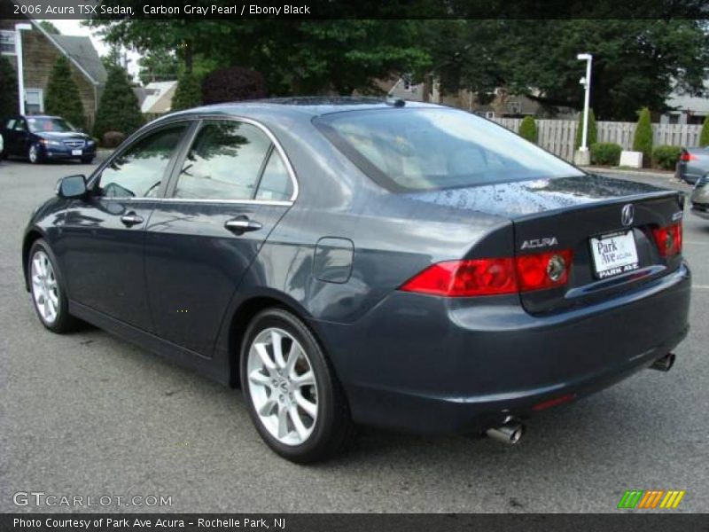 Carbon Gray Pearl / Ebony Black 2006 Acura TSX Sedan